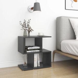 vidaXL Bedside Cabinets 2 pcs Grey 50x30x51.5 cm Engineered Wood