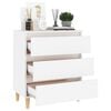 vidaXL Sideboard White 60x35x69 cm Engineered Wood