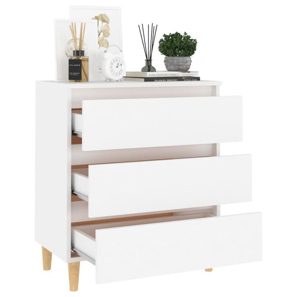 vidaXL Sideboard White 60x35x69 cm Engineered Wood