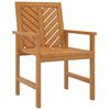 vidaXL 3 Piece Garden Lounge Set Solid Wood Acacia
