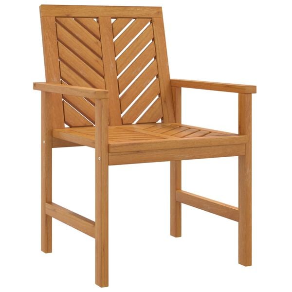 vidaXL 3 Piece Garden Lounge Set Solid Wood Acacia