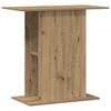 vidaXL Aquarium Stand Artisan Oak 36x75x72,5 cm Engineered Wood