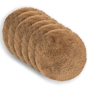 vidaXL Cushion with Pillow HEERLEN 2 pcs Taupe PV Fleece