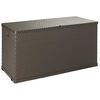 vidaXL Storage Box | Brown | Polypropylene (PP) with rattan look