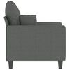 vidaXL Sofa Chair Dark Grey 60 cm Fabric