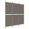 vidaXL 3-Panel Room Divider Anthracite 150x220 cm Fabric