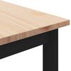 vidaXL Coffee Table Natural 60 x 30 x 36 cm Solid Pine Wood