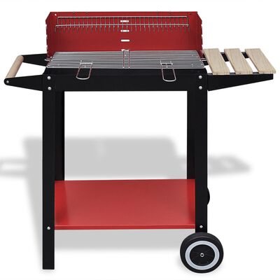 Charcoal BBQ Stand with 2 Wheels