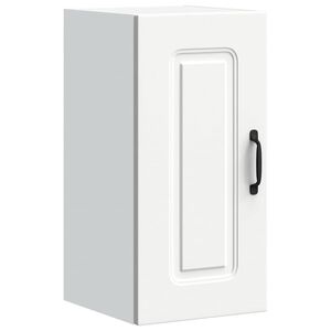 vidaXL Kitchen Wall Cabinet Kalmar White Engineered Wood