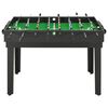 vidaXL 15-in-1 Multi Game Table 121x61x82 cm Black