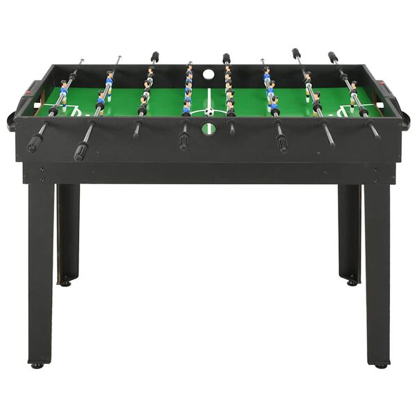 vidaXL 15-in-1 Multi Game Table 121x61x82 cm Black