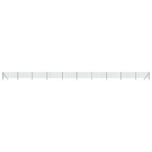 vidaXL Wire Mesh Fence Green 1x25 m Galvanised Steel