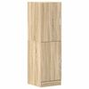 vidaXL Kitchen Cabinet Sonoma Oak 38x41.5x131.5 cm Engineered Wood