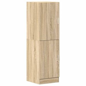 vidaXL Kitchen Cabinet Sonoma Oak 38x41.5x131.5 cm Engineered Wood