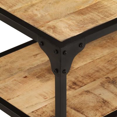 vidaXL Coffee Table 90x45x35 cm Solid Rough Mango Wood