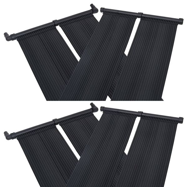 vidaXL Solar Pool Heater Panel 4 pcs 80x310 cm