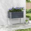 vidaXL Planter Anthracite 100 x 45 x 90 cm Galvanised Steel