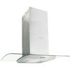 vidaXL Island Range Hood 90 cm Stainless Steel 756 m&sup3;/h LED