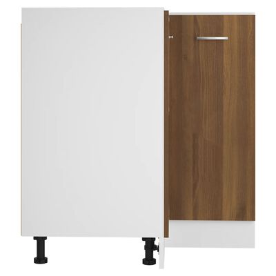 vidaXL Kitchen Cabinet Brown Oak 75,5x75,5x80,5 cm Engineered Wood