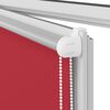 vidaXL Roller blind blackout 124.4x175 cm Fabric Width 120 cm red