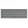 vidaXL Roof Panels 12 pcs Galvanised Steel Grey