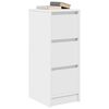 vidaXL Sideboard White 29.5x34x76 cm Engineered Wood