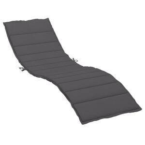 vidaXL Sun lounger cushions Oxford fabric Anthracite