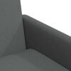 vidaXL Dining Chairs 2 pcs Dark grey 57 x 67 x 95 cm Fabric