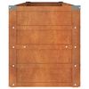 vidaXL Garden Raised Bed Rusty 160x40x45 cm Corten Steel