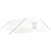 vidaXL Greenhouse with Steel Frame White 60 m&sup2; 10x6x2,85 m