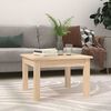 vidaXL Coffee Table 45x45x30 cm Solid Wood Pine