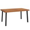 vidaXL Garden Table 150x90x75 cm Solid Wood Acacia