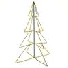 vidaXL Christmas Cone Tree 240 LEDs Indoor and Outdoor 115x150 cm