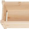 vidaXL Garden Planter 60x31x31 cm Solid Pinewood