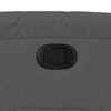 vidaXL Recliner Chair Dark Grey Fabric