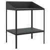 vidaXL Plant Stand Anthracite 75.5x54.5x100 cm Galvanised Steel