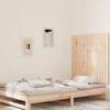 vidaXL Wall Headboard 95.5x3x90 cm Solid Wood Pine