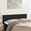 vidaXL Headboards 2 pcs Black 72 cm Velvet