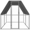 vidaXL Outdoor Chicken Cage 2x4x2 m Galvanised Steel