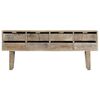 vidaXL Sideboard 140x30x60 cm Solid Mango Wood