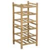 vidaXL Wine Rack Bamboo Natural