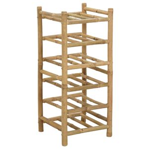 vidaXL Wine Rack Bamboo Natural