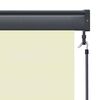 vidaXL Outdoor Roller Blind 160x250 cm Cream