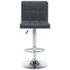 vidaXL Bar Stools 2 pcs Grey Faux Leather