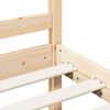 vidaXL Bed Frame without Mattress 180x200 cm Super King Solid Wood