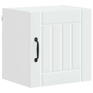 vidaXL Wall Cabinet LUCCA White 40 x 31 x 40 cm Engineered Wood