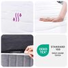 vidaXL Pocket Spring Mattress Medium 152x203 cm Queen Size