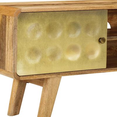 vidaXL TV Cabinet Solid Mango Wood 120x30x45 cm