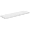 vidaXL Floating Wall Shelves 4 pcs High Gloss White 90x23.5x3.8 cm MDF