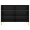 vidaXL Sideboard Black 103.5x35x70 cm Engineered Wood